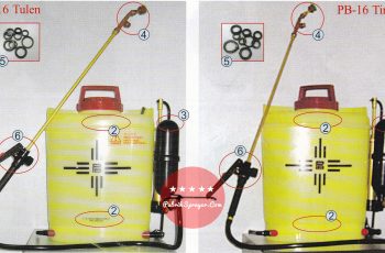 Kenali 6 Tanda-tanda Knapsack Sprayer PB-16 Malaysia Yang Asli
