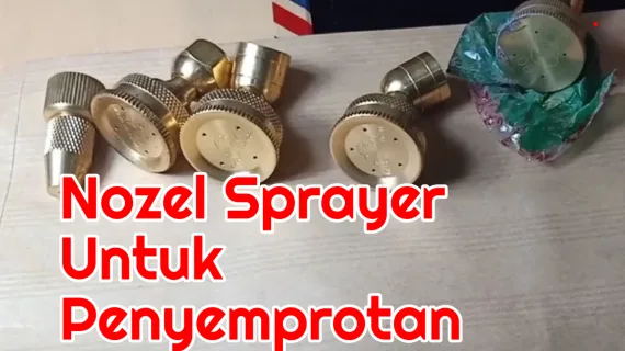 Spuyer atau NOZZLE Mempengaruhi Hasil Penyemprotan Hama Dan Penyakit