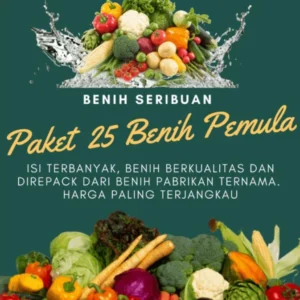 Benih paket hidroponik 25 macam sayuranBenih paket hidroponik 25 macam sayuran