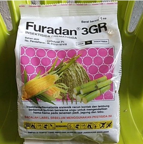 Furadan 3G Insektisida Nematisida Hama Tanaman Dalam Tanah