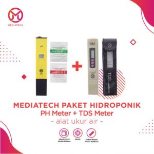 Mediatech pH Meter dan TDS Meter