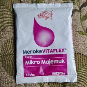 Meroke VITAFLEX 500 g Pupuk Unsur Hara Mikro Lengkap utk Nutrisi Hidroponik