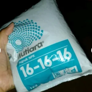 Pupuk NPK MUTIARA 16 16 16 Merauke Kemasan 1 Kg
